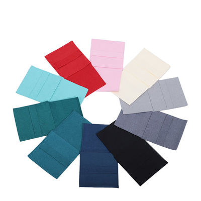 Compact eenvoudig zacht fluwelen juwelen verpakking envelop Pocket mini hanger zak
