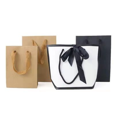 Aanpasbare kartonnen papier sieraden Tote tas Luxe opslagkas Custom logo