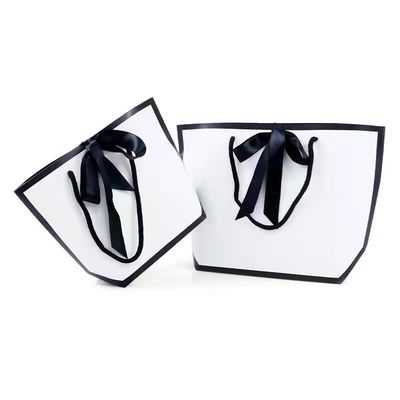 Aanpasbare kartonnen papier sieraden Tote tas Luxe opslagkas Custom logo