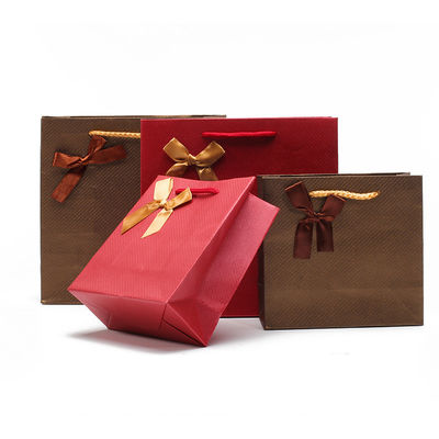 kopen Twill Grain Smaakvol Karton Papier Tote Geschenktassen Sieraden Verpakkingshouder online manufacture