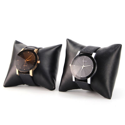 Diamant Crosshatch Textured Hard Paper Horloge Case Karton Luxe Box