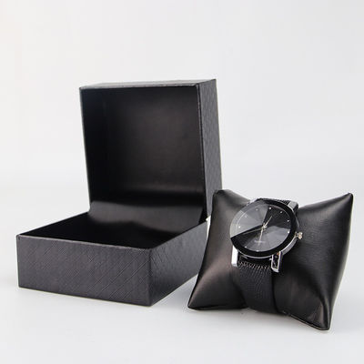 Diamant Crosshatch Textured Hard Paper Horloge Case Karton Luxe Box