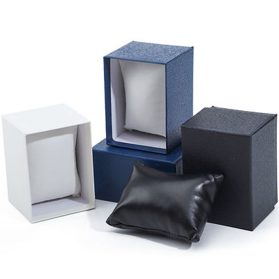 Pebble Grain Paper Watch Verpakkingsdoos Hard Luxury Storage Case Custom Logo