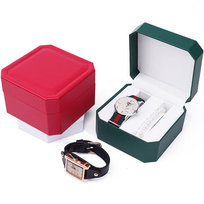 Octogonale hoes voor het bewaren van huidhorloges Meerdere compartimenten voor cadeauverpakking