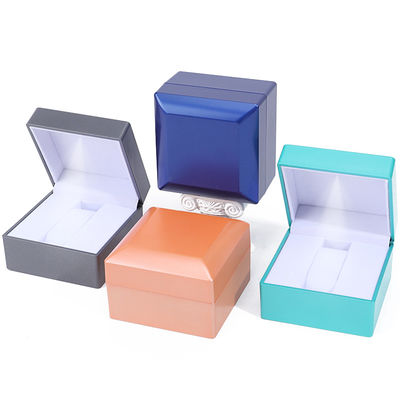 Handgemaakte prachtige mini horloge luxe verpakkingsdoos bescherming convexe houder voor mannen