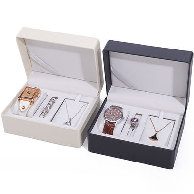 Multifunktioneel praktisch horloge verpakkingsdoosje hanger opslagdoos met drie cellen