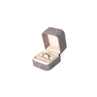 Premium grijze sieradenverpakkingsdoos op maat, hoogwaardige grote sieradenset, ketting, armband, oorbellen, ringverpakking