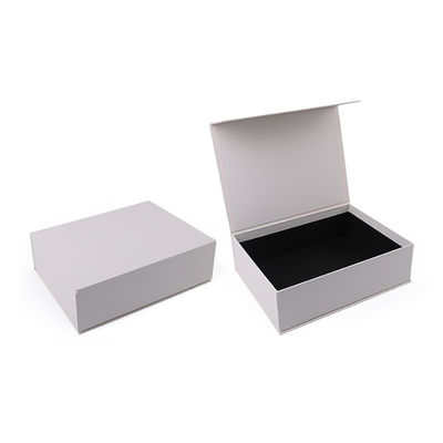 Groothandel productie van hoge kwaliteit Magnetische cadeaubon Verpakking Custom logo luxe Eco Friendly Karton Papier Wit Magnetische Sieraden Doos