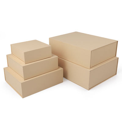Groothandel productie van hoge kwaliteit Magnetische cadeaubon Verpakking Custom logo luxe Eco Friendly Karton Papier Geel Magnetische Sieraden Doos