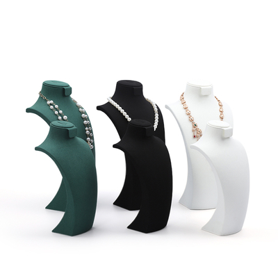 High End Juwelen Mannequin Custom groen Juwelen Stand Display Juwelen Mannequin