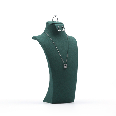 High End Juwelen Mannequin Custom groen Juwelen Stand Display Juwelen Mannequin
