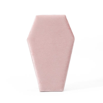 Op maat gemaakte organisator opslag roze fluweel juwelen reisdoos OEM kerstjuwelen cadeaubon