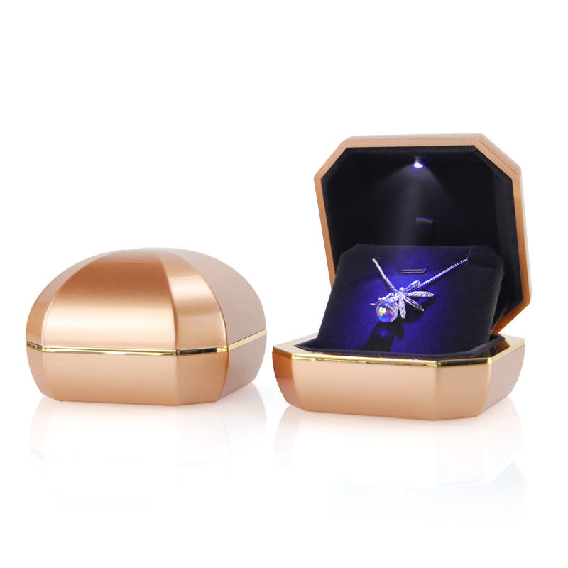 LED Juweliersdoos Hanhong Ronde Wit Licht Luxe Lamp Verpakking voor aangepaste grootte