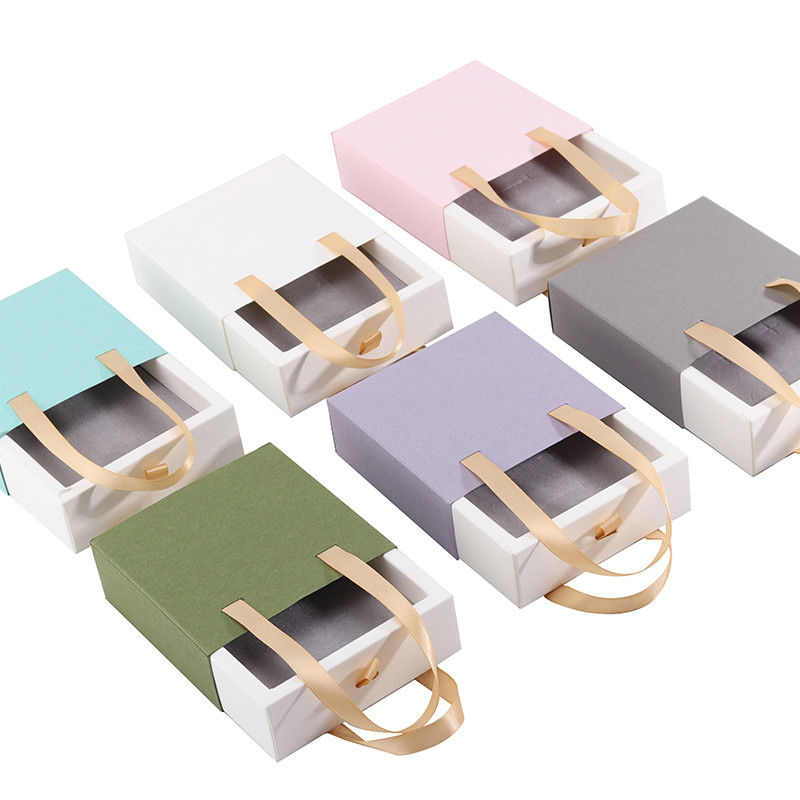 Nieuwste stijl aangepaste schuifkast karton voor Ring Box aangepaste logo papieren behuizing
