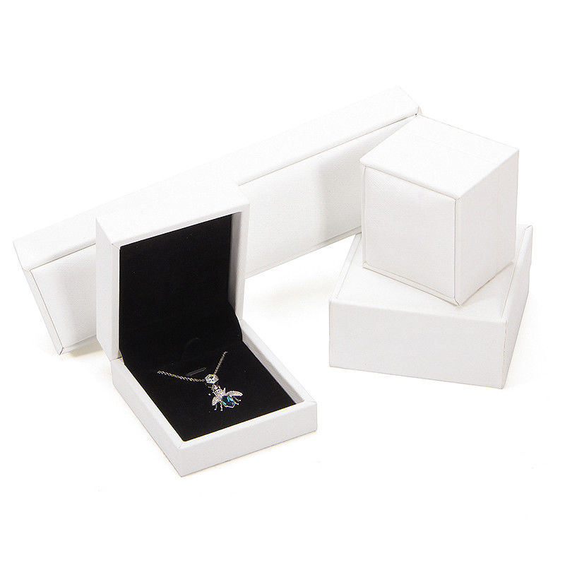Hanhong 2022 Juweliersdoos Verpakkingsset PU Lederen Juweliersdoos Cassette met Logo Custom Printed Ring Box