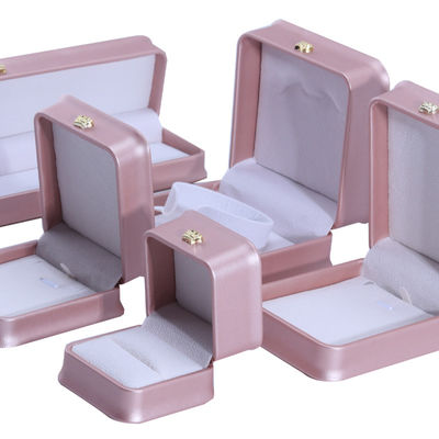 Luxe gouden kroon design PU leer sieraden pakket doos voor armband halsketting ring