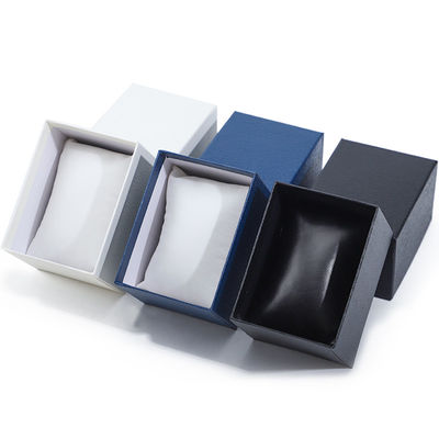 Pebble Grain Paper Watch Verpakkingsdoos Hard Luxury Storage Case Custom Logo