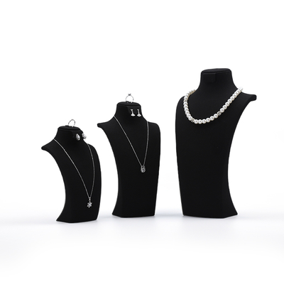 High-end juwelen Mannequin Custom zwarte juwelen stand Display Juwelen Mannequin